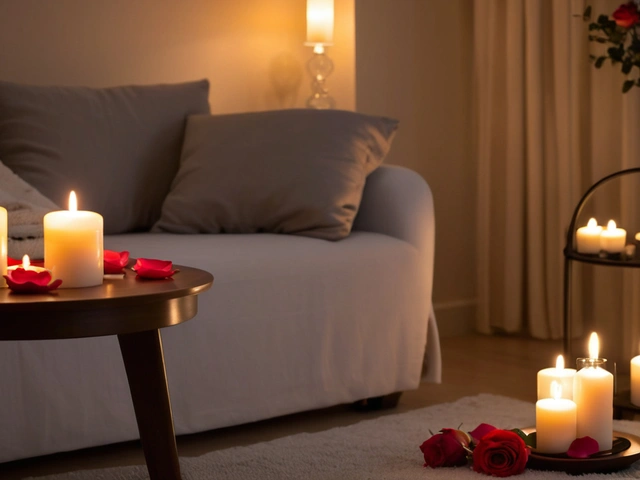 Créer une soirée romantique parfaite avec des huiles de massage et des bougies