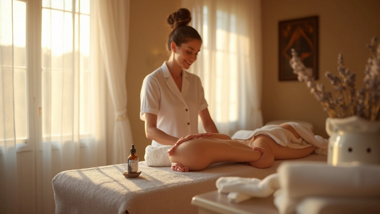 L'essor des massages sur table de massage dans les spas modernes