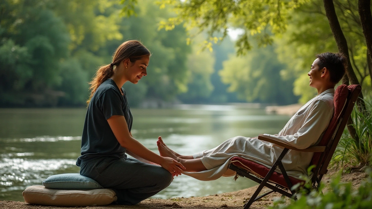 Les techniques populaires de massage des pieds