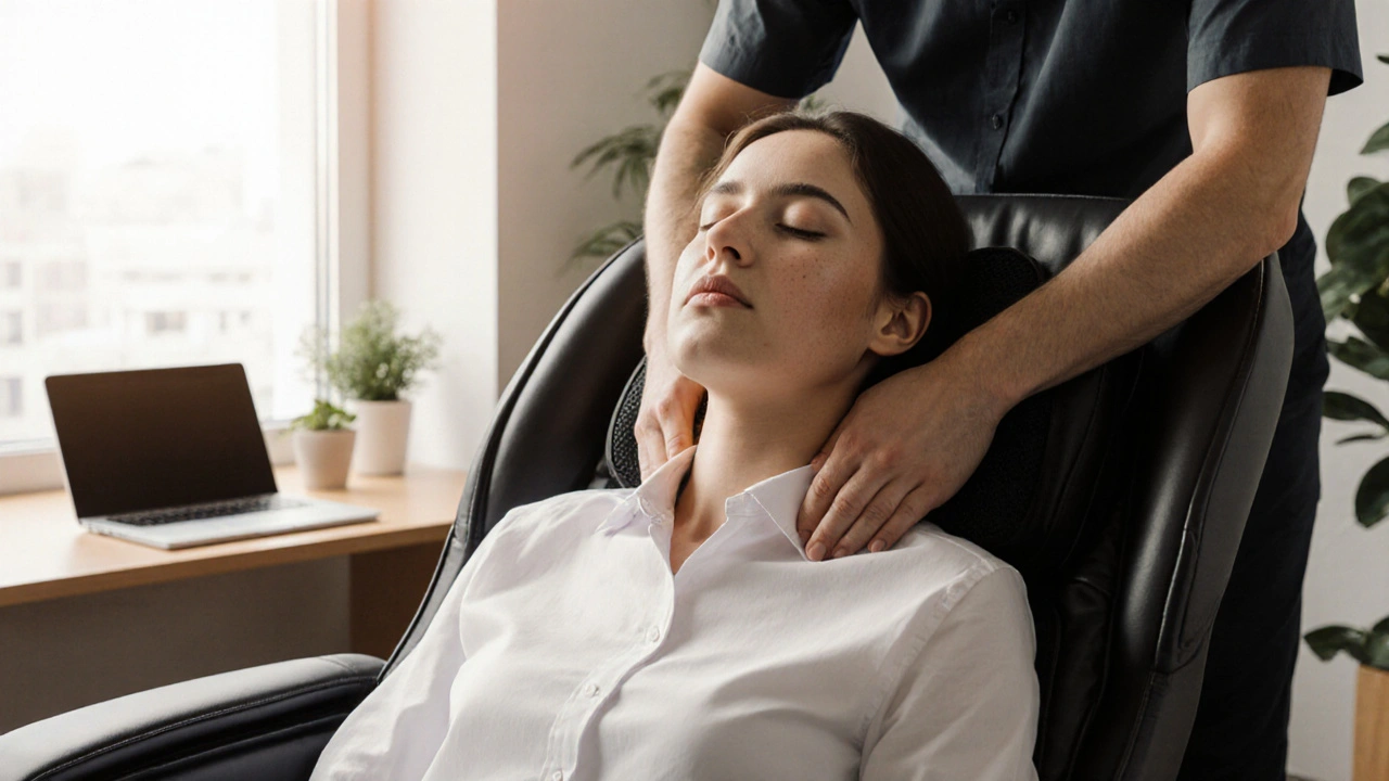 Unlock the Therapeutic Benefits of Chair Massage