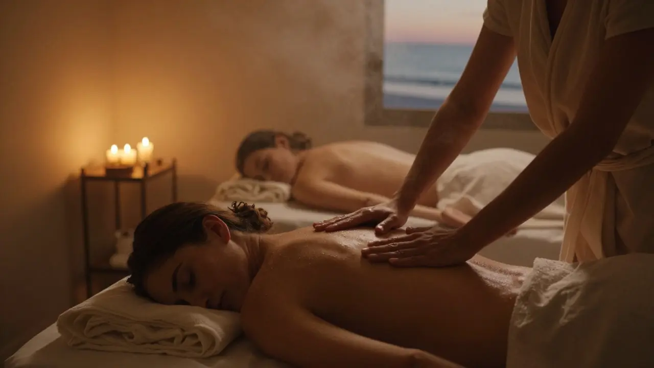 Le monde sensuel des massages lesbiens en spectacle