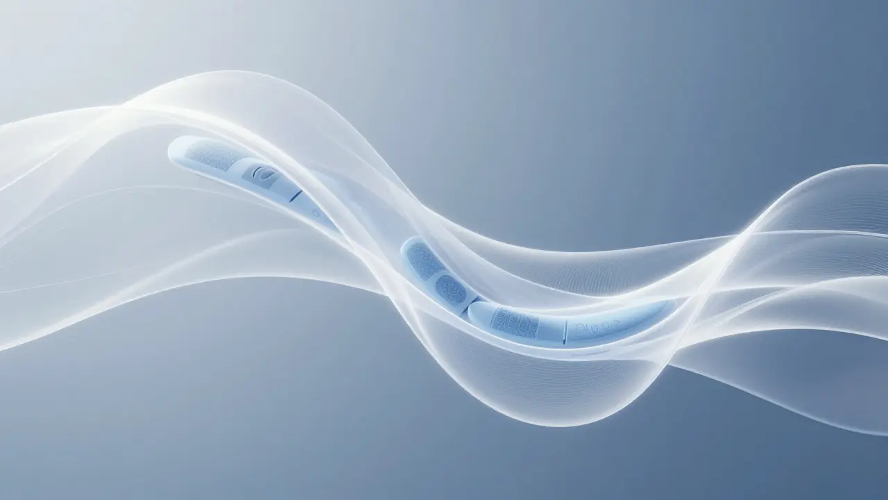 Illustration abstraite de technologie tactile et de matière protectrice