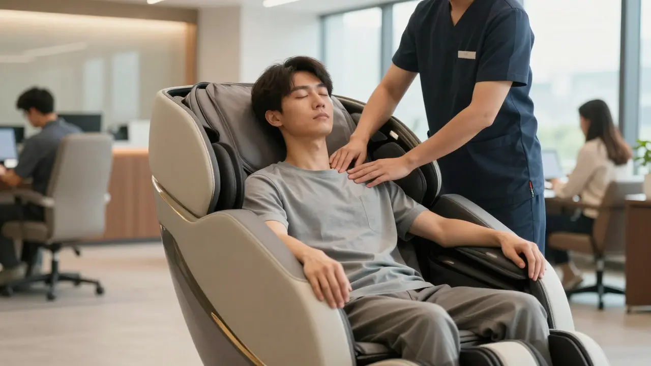Les façons surprenantes dont le massage en chaise peut améliorer votre vie