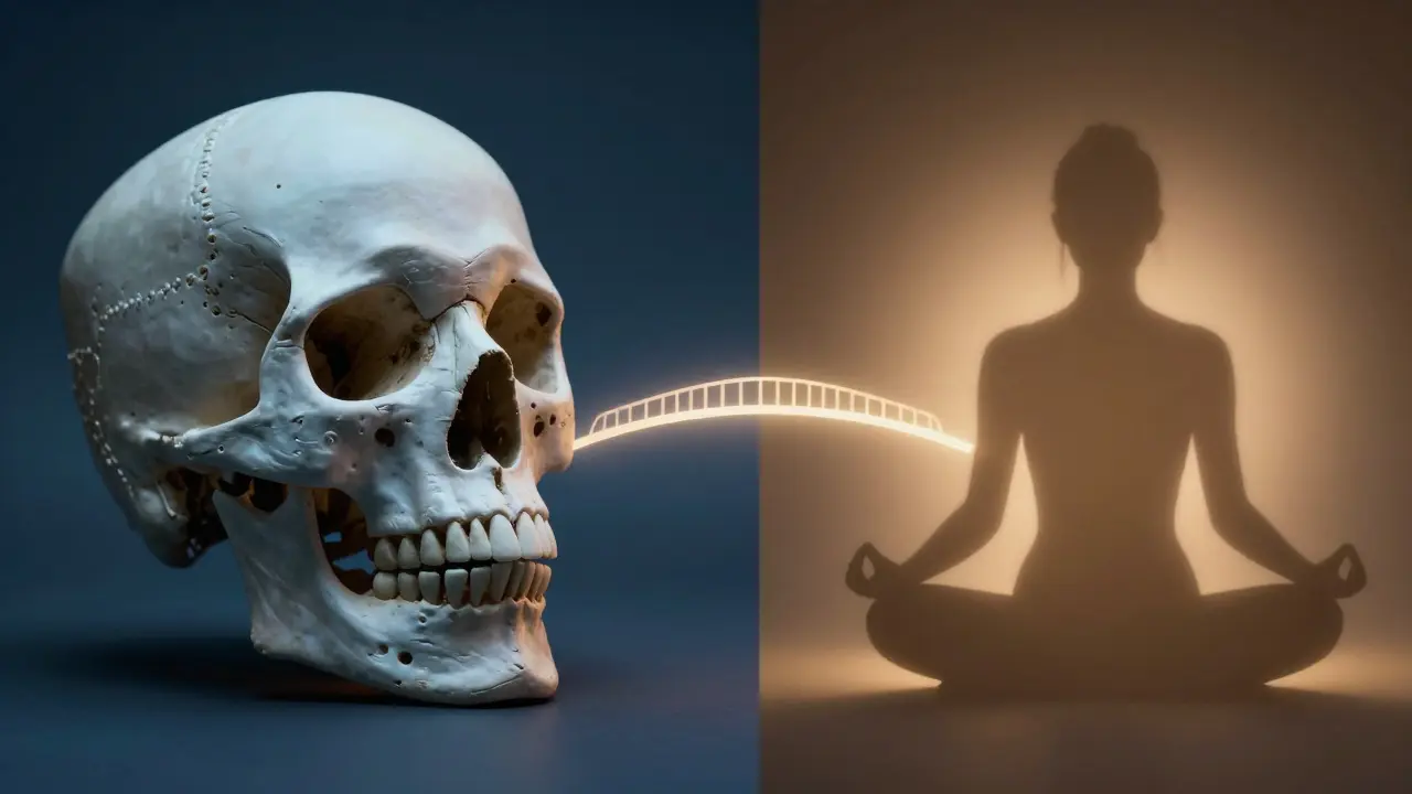 Comparaison visuelle entre scepticisme scientifique et bien-être subjectif