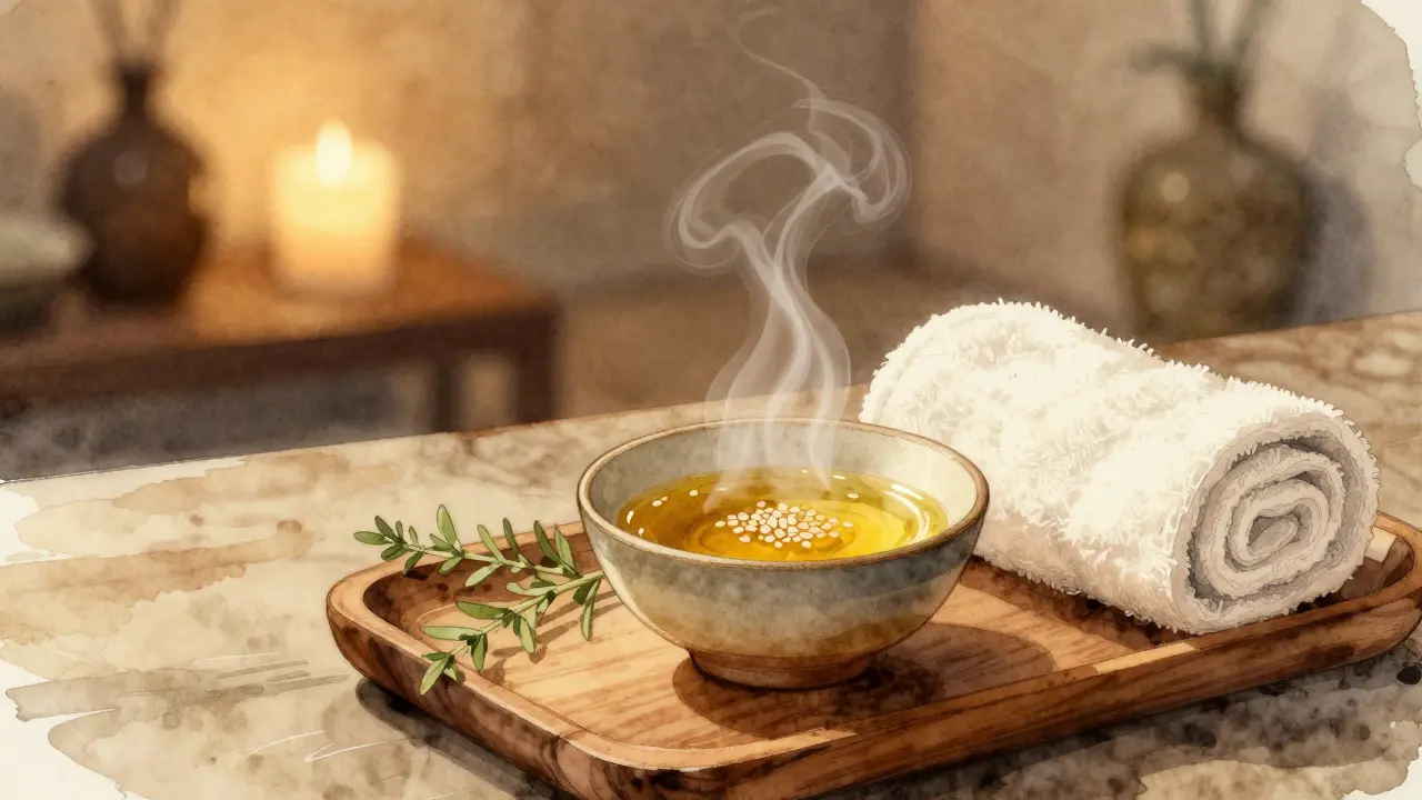 Abhyanga : Le massage à l'huile chaude traditionnelle pour guérir et relaxer