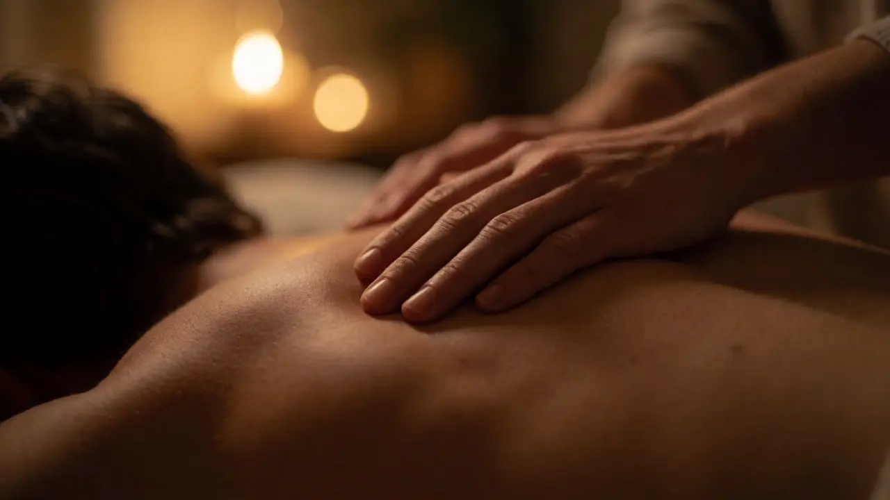 Le pouvoir du toucher : explorer le massage avec baisers